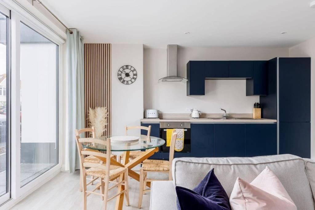 Modern 2 Bed, Cliff Top & Parking, F6 Bournemouth Exterior foto